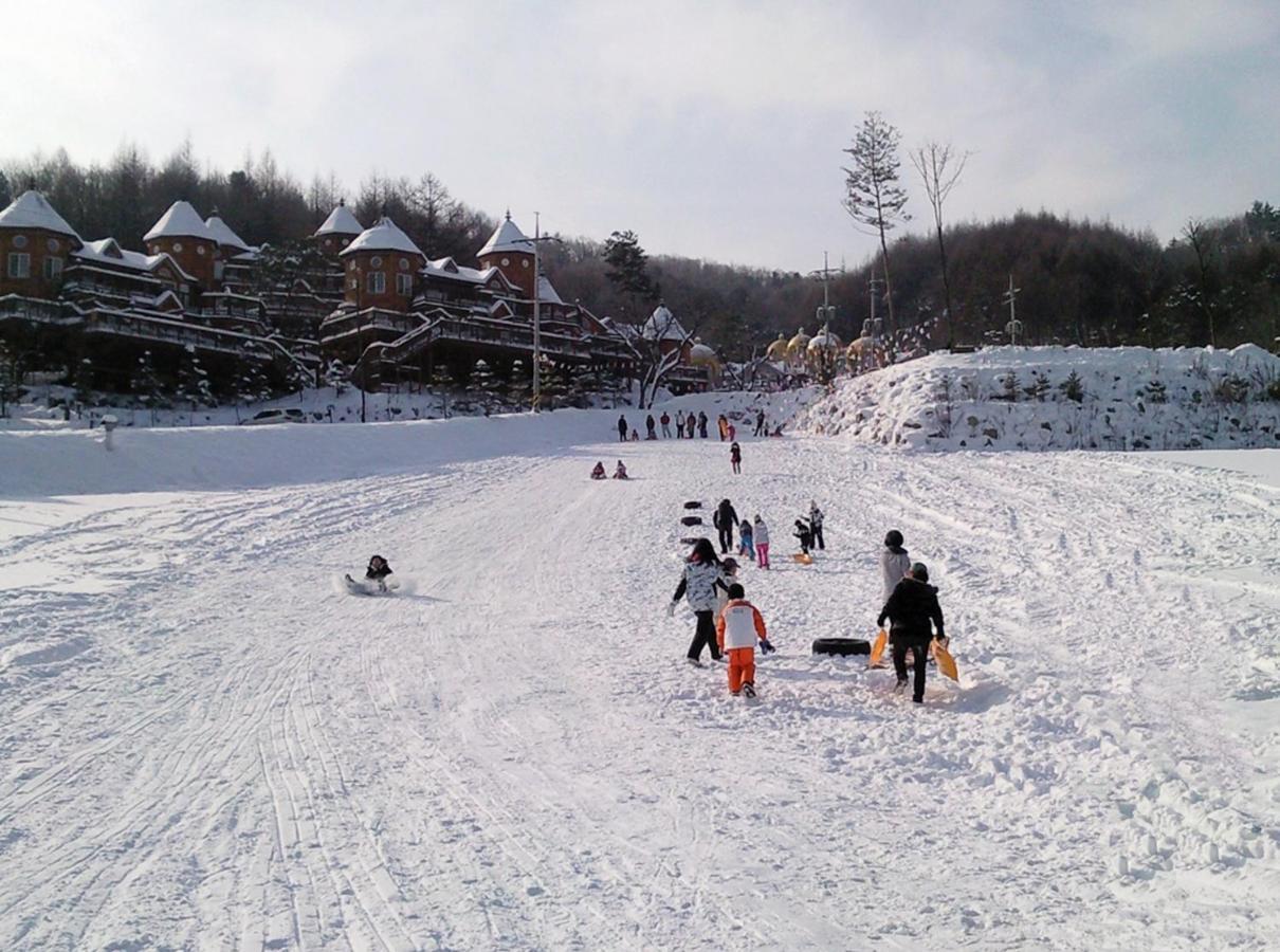 Elf Resort Hotel 平昌郡 エクステリア 写真