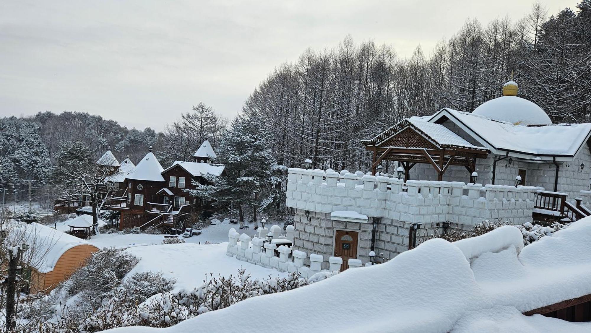 Elf Resort Hotel 平昌郡 エクステリア 写真