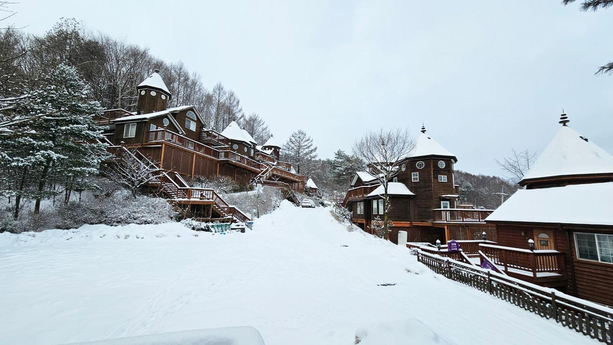 Elf Resort Hotel 平昌郡 エクステリア 写真