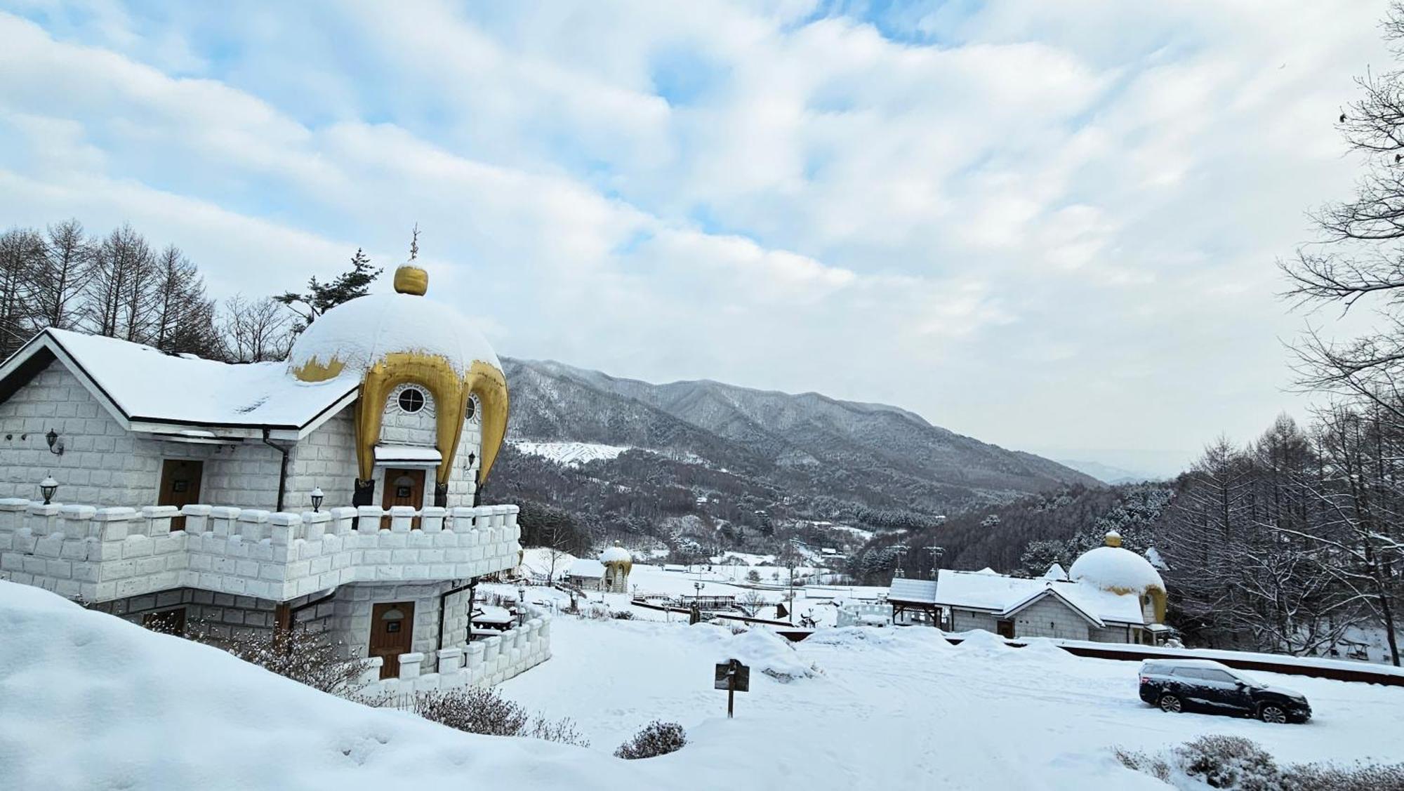 Elf Resort Hotel 平昌郡 エクステリア 写真