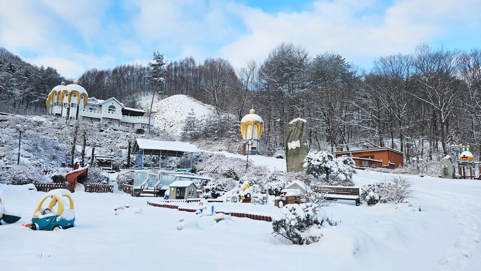 Elf Resort Hotel 平昌郡 エクステリア 写真