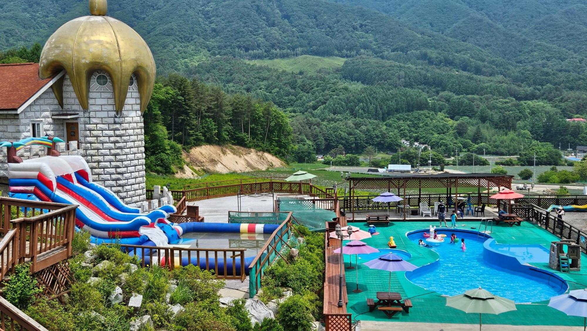 Elf Resort Hotel 平昌郡 エクステリア 写真